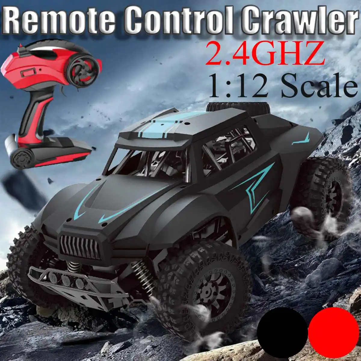 1/12 RC автомобиль 4WD дистанционное управление высокоскоростной автомобиль 2,4 ГГц электрический RC игрушки гусеничный грузовик багги внедорожные игрушки Дети Suprise подарки