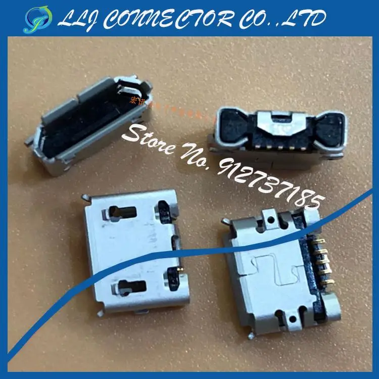 

20pcs/lot ZX62-B-5PA USB B 5 USB 2.0 Connector 100% New and Original