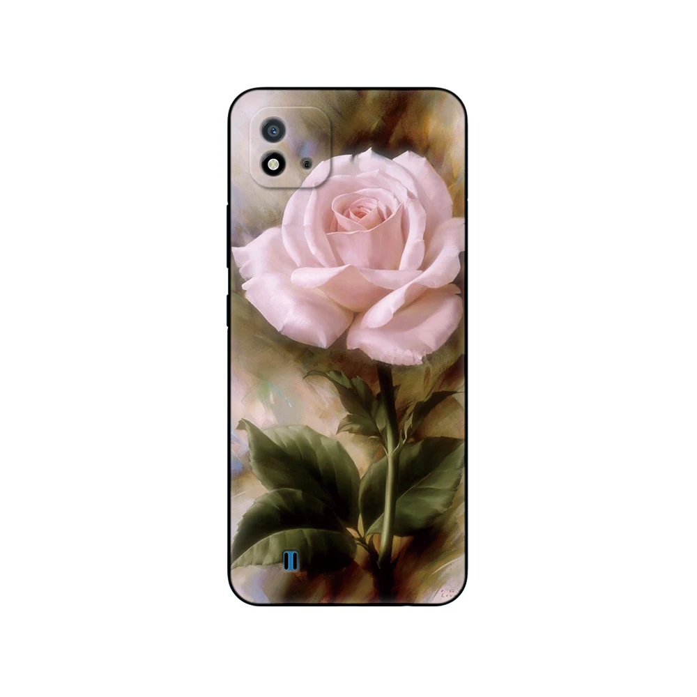 for realme c11 2021 2020 case soft silicon back cover for oppo realmec11 c 11 phone case rmx3231 rmx2185 6 5inch black tpu case free global shipping