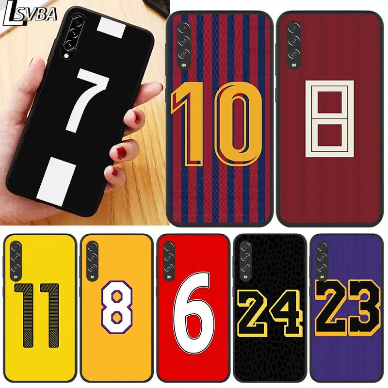 

Football Number 10 for Samsung Galaxy A90 5G A80 A70S A70 A60 A50 A50S A40 A30S A20S A20E A20 A2 Core A10 Phone Case