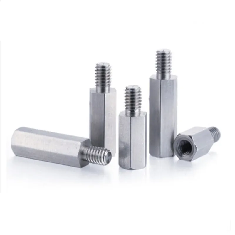 

2-5pcs M2.5 M3 M4 M5 304 Stainless Steel Hex male to Female Standoff Pillar Stud Board Computer PCB Motherboard Spacer