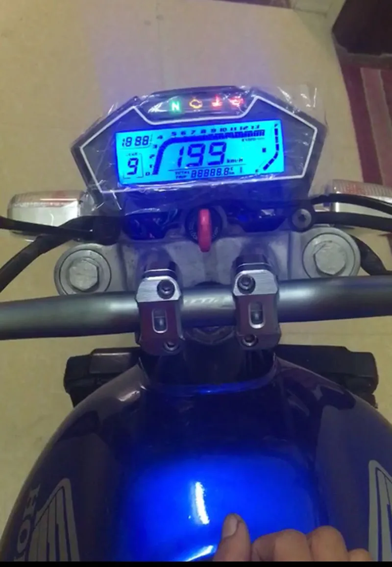 Многофункциональный мотоцикл Speedo Odo Tacho метр Индикатор миль/ч топливная Шестерня