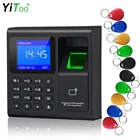 YiToo F30 автомат для отпечатков пальцев RFID Клавиатура контроль доступа электрические часы рекордер времени USB управление данными с ключами