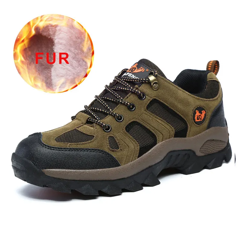 2019 новые зимние мужские ботинки теплые ботильоны на меху мужская повседневная