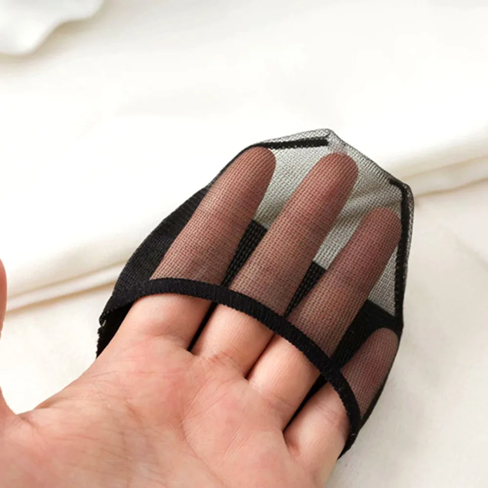 1/2 пар на высоком каблуке Подушка Анти скольжение силиконовые пунктирные