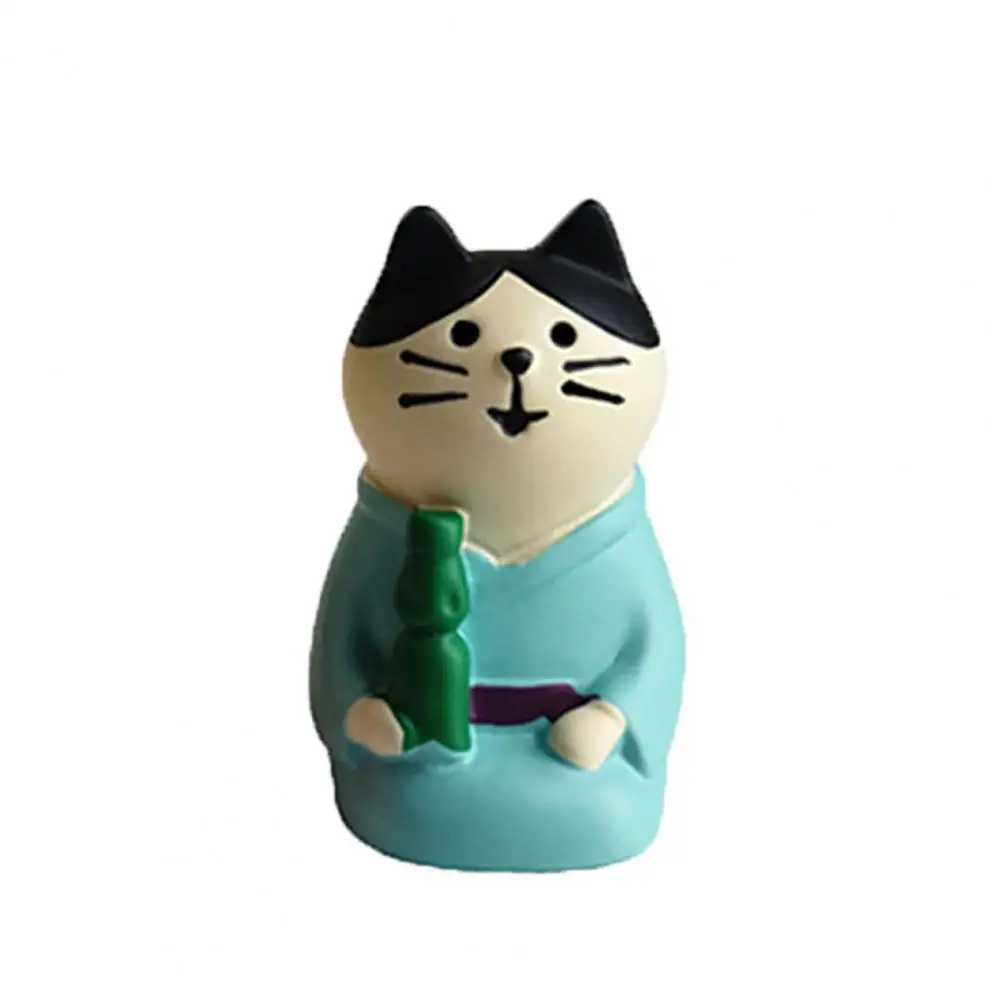 

Cute Cartoon Cat Groom Bride Design Miniature Doll Car Cafe Home Desktop Decor Bride Design Miniature Doll