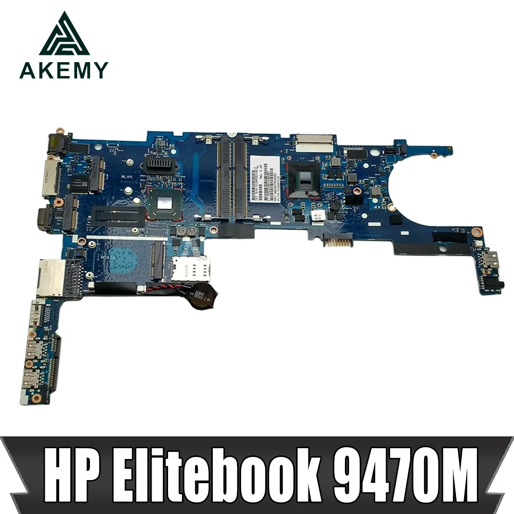 

Akemy для HP EliteBook Фолио 9470 м 6050A2514101 Материнская плата ноутбука i5-3437U 702849-001 702849-501 702849-601