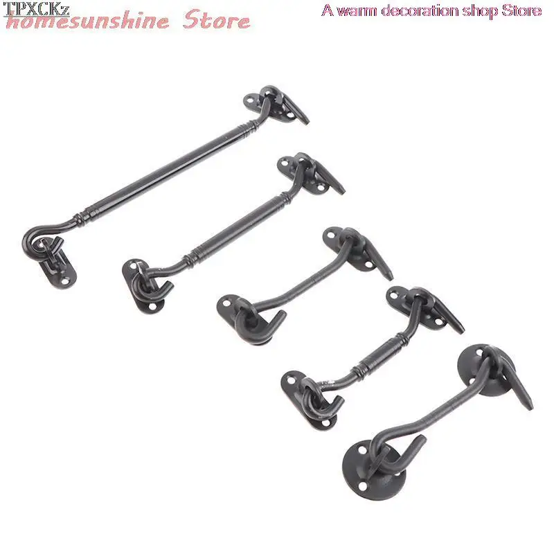 

1 Set Of Sliding Door Lock Bolt Stainless Steel Hook Thickened Hook Door And Window Hook Is For Sliding Barn Door Cabinet Shed