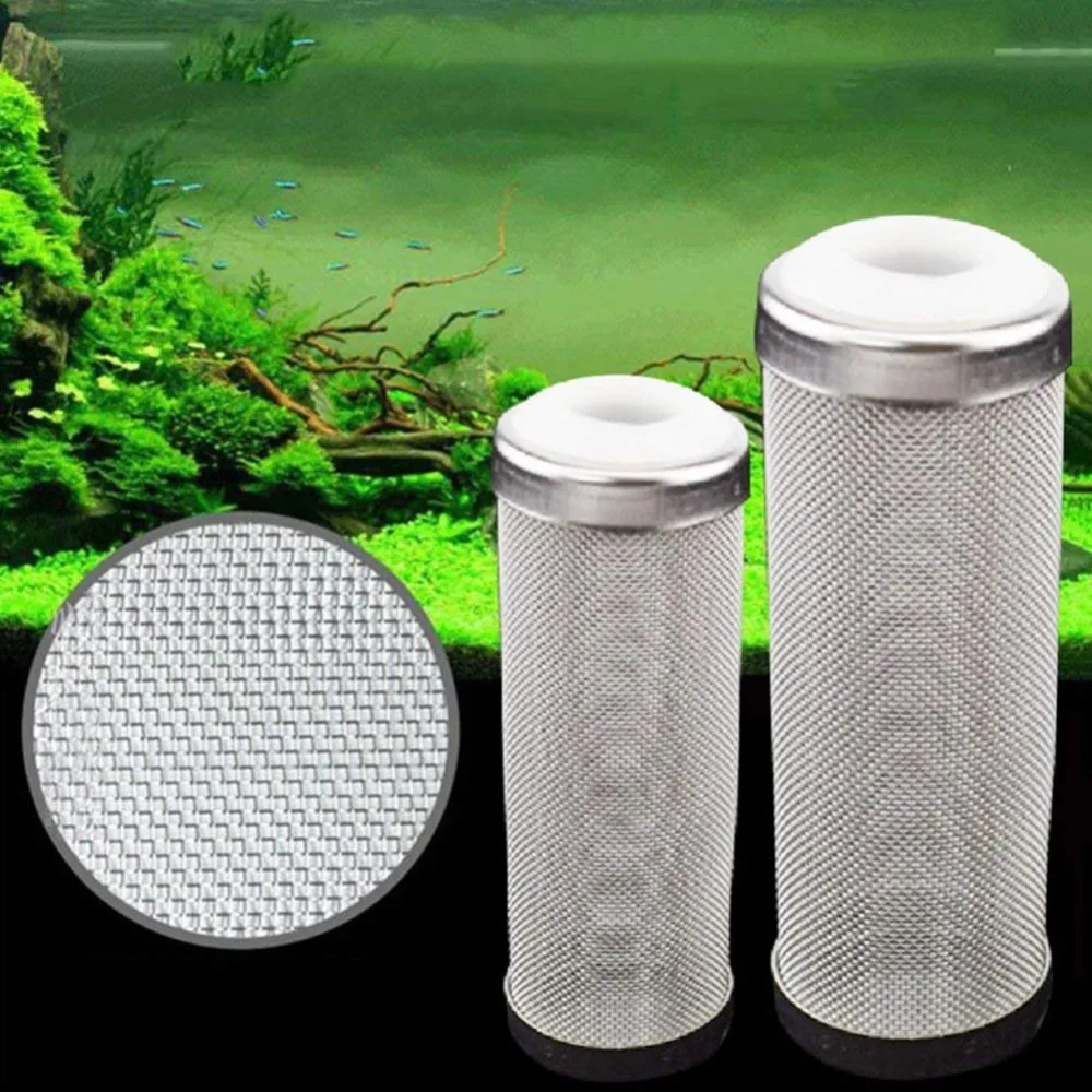 Чехол для аквариума из нержавеющей стали с фильтром/сетчатый набор креветок