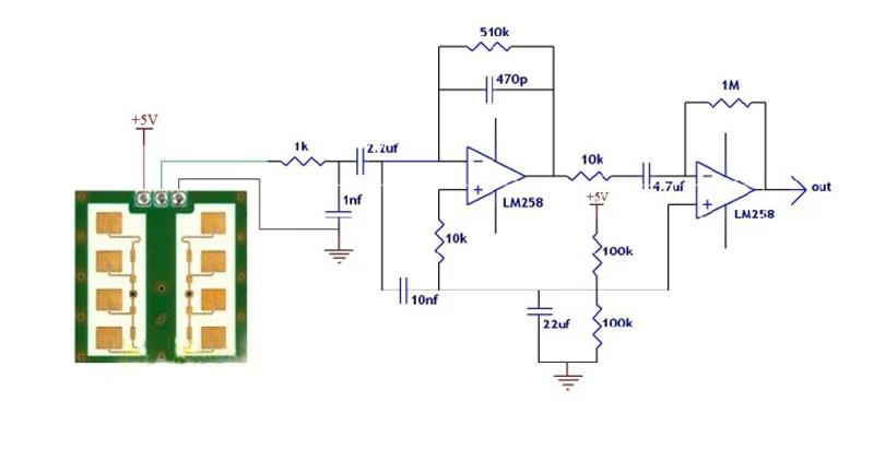 CW Microwave Body Sensor Module Human Body Sensor 24GHz CDM324 Radar Sensor Induction Switch Sensor