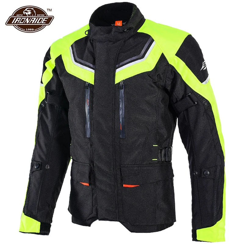

Мужская мотоциклетная куртка Chaqueta, мотоциклетный водонепроницаемый костюм для мотокросса, гоночная куртка, мотоциклетная защита