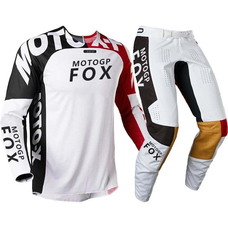 Новинка 2022 комплект из джерси и брюк для горного внедорожного велосипеда Motogpfox
