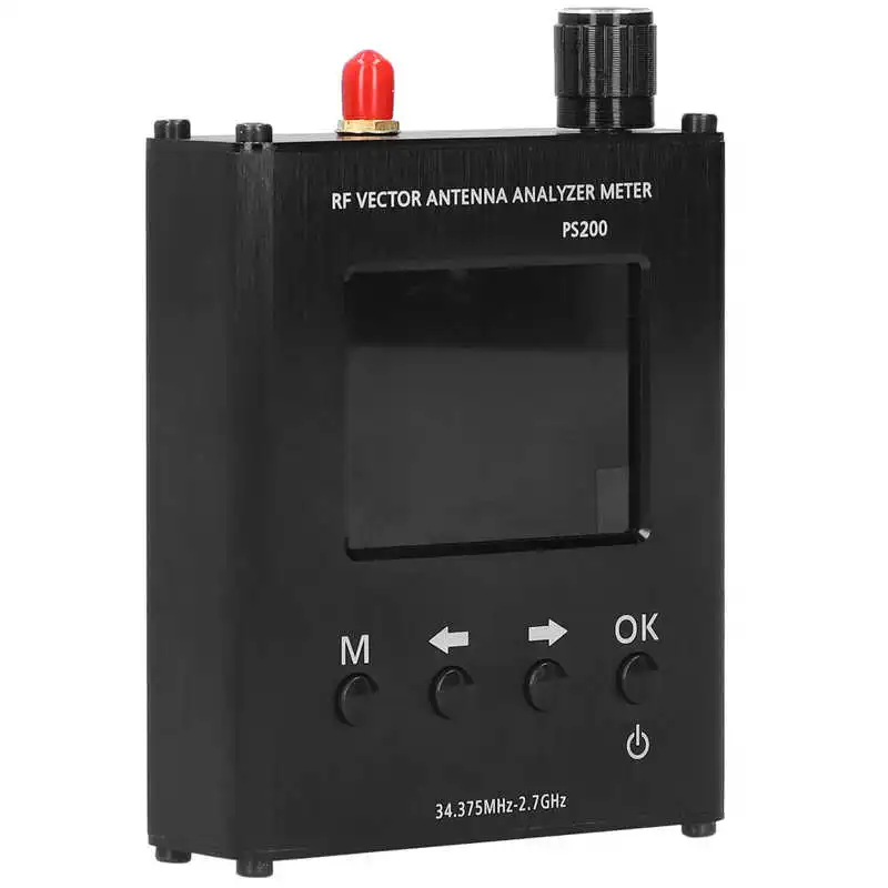 

Vector Network Analyzer 2.4in TFT Display Antenna Analyzer Protective PS200 Durable High Accuracy for Home Industrial Site