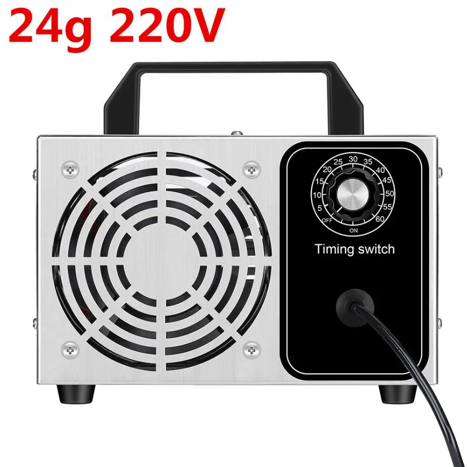 

220V Ozone Generator 28g 24g 10g Ozone Machine Air Purifier Deodorization Disinfection And Sterilization