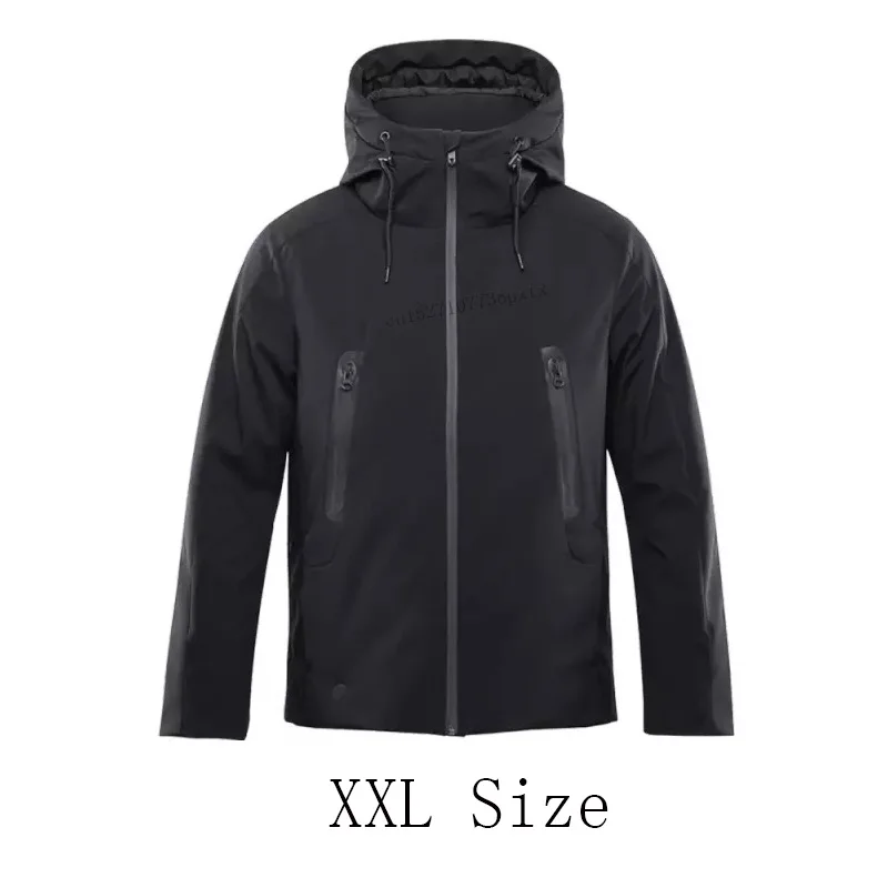 XXL Xiaomi 90 зимний теплый пуховик, умный температурный контроль, куртка, гусиный пух, одежда, можно стирать, зимнее пальто - Цвет: XXL