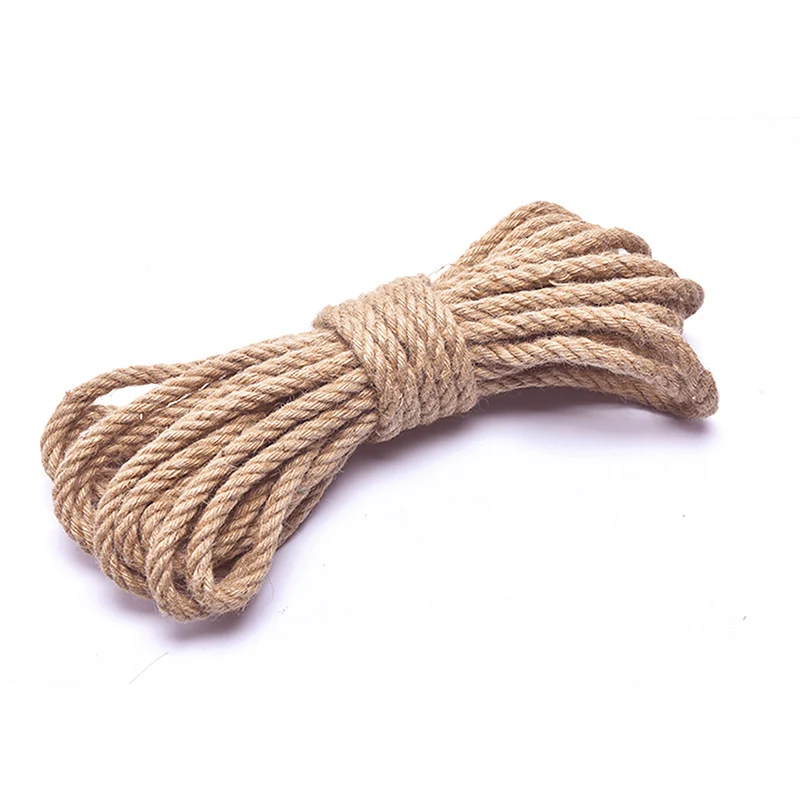 DIY джутовая веревка веревки из натурального джута скрученный шнур керамического