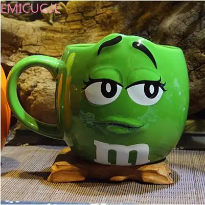 Чаша с блюдцем для воды чаша чая Oatmea инструмент милые M &amp M's MM кофейные и