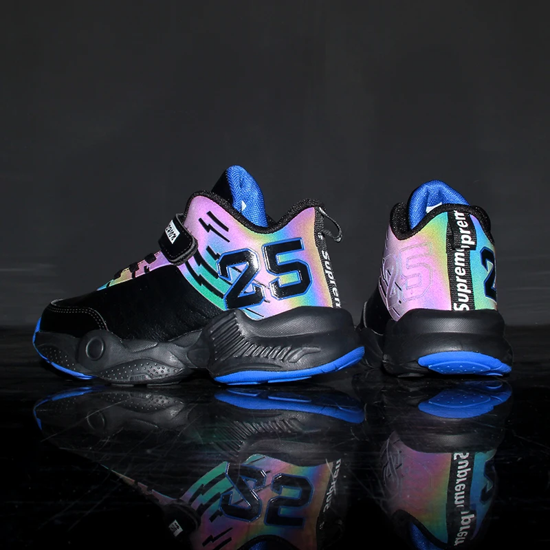 Детская Баскетбольная обувь для мальчиков Детские уличные кроссовки jordan Дышащая