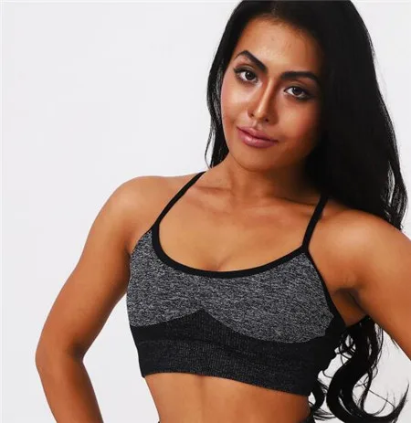 CB1200 black bra 2 шт./компл. Engery Йога Комплект Для женщин бесшовные Фитнес Йога бюстгальтер спортивный бюстгальтер Высокая Талия тренажерный зал камуфляжной расцветки, легинсы, штаны для фитнеса костюмы тренировки - Цвет: CB1200 black bra
