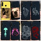 Чехол для телефона Huawei P30 Lite с рисунком дракона, инопланетянина, черный, 6,15 дюйма