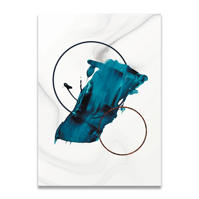 

Modern Geometric Abstract Decoration Poster and Prints Canvas Art Painting Wall Pictures for Living Room Home Decor Wall Decor
