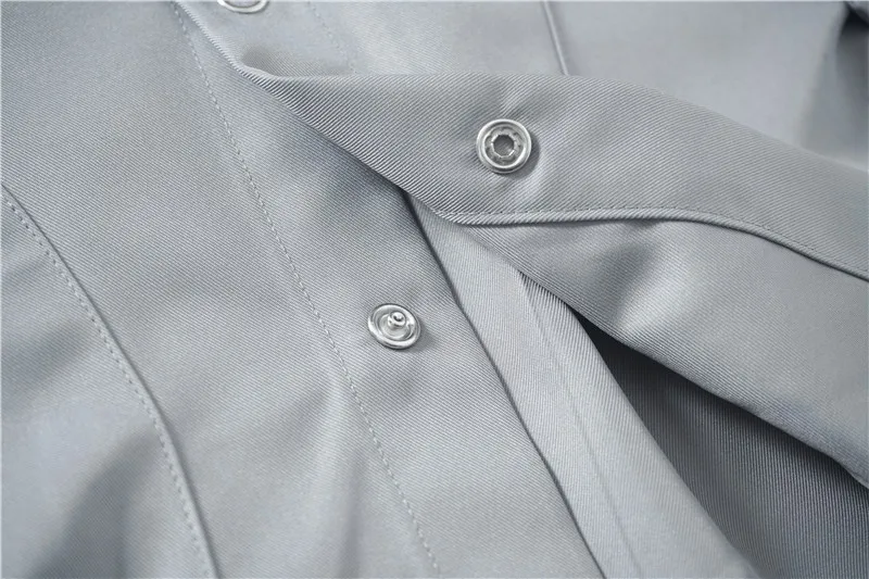 

ICPANS 2020 Casual Solid color Shirts Long Sleeve Men Women Hooded Shirts For Men Autumn Spring Streetwear Japan Style