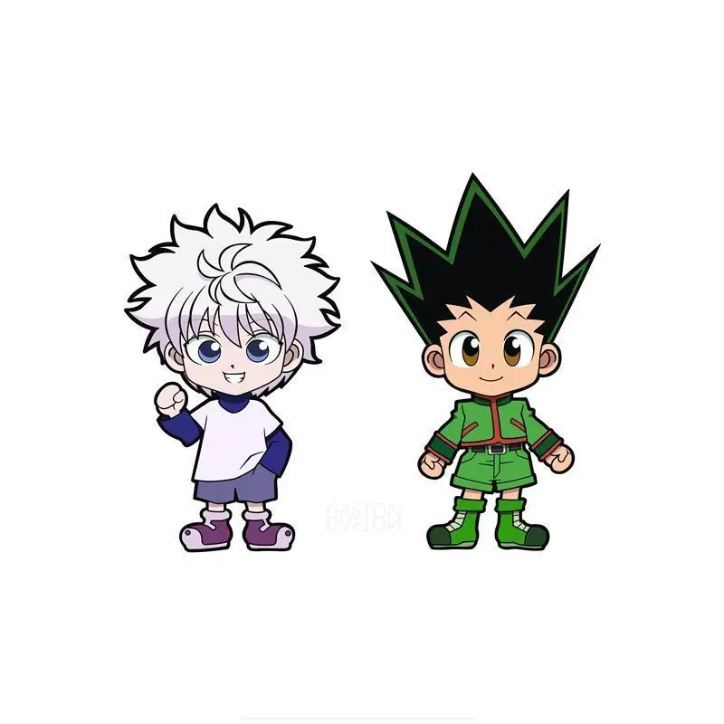 

10x10 см Hunter X Hunter Gon and Killua аниме Автомобильная Наклейка Декор мотоцикл внедорожник ноутбук багажник гитара ПВХ Виниловая наклейка