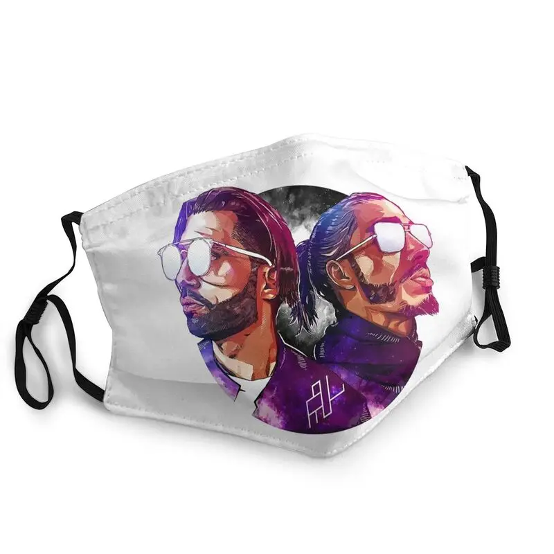 

Моющаяся унисекс маска для лица Le World Chico, PNL, французский рэпер, грибковая Пылезащитная маска, респиратор, маска для рта