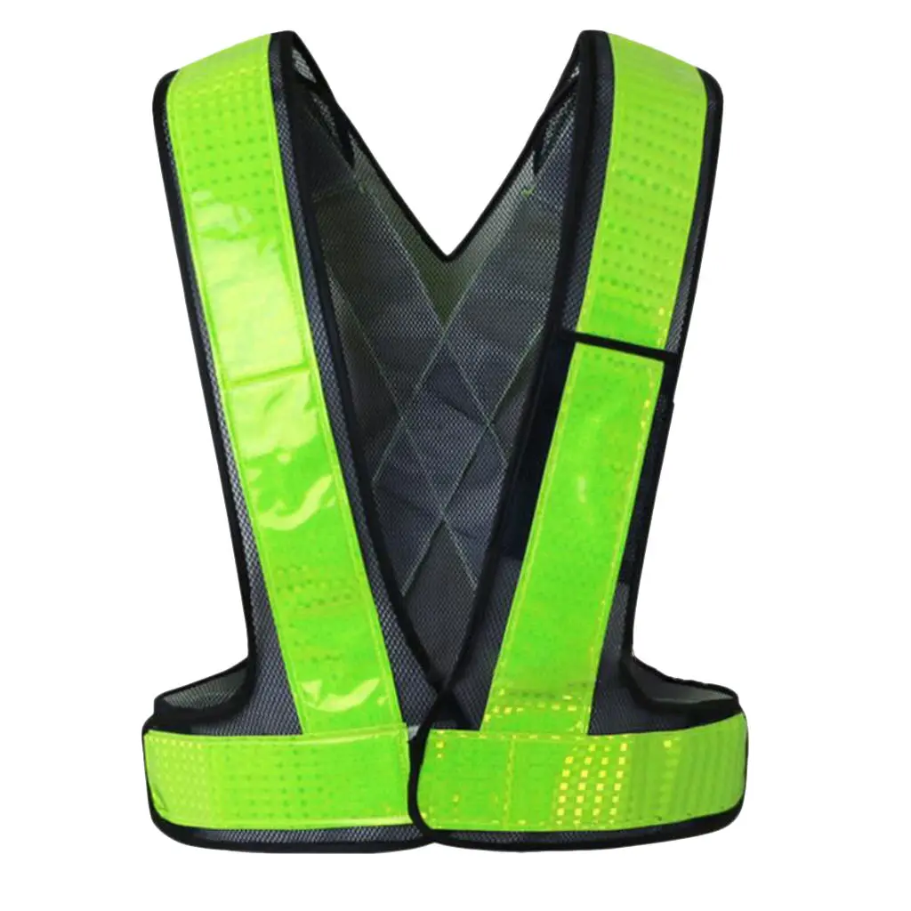 

High Visibility Safety Vest With Reflective Strips, Premium, 2 Colors Optional
