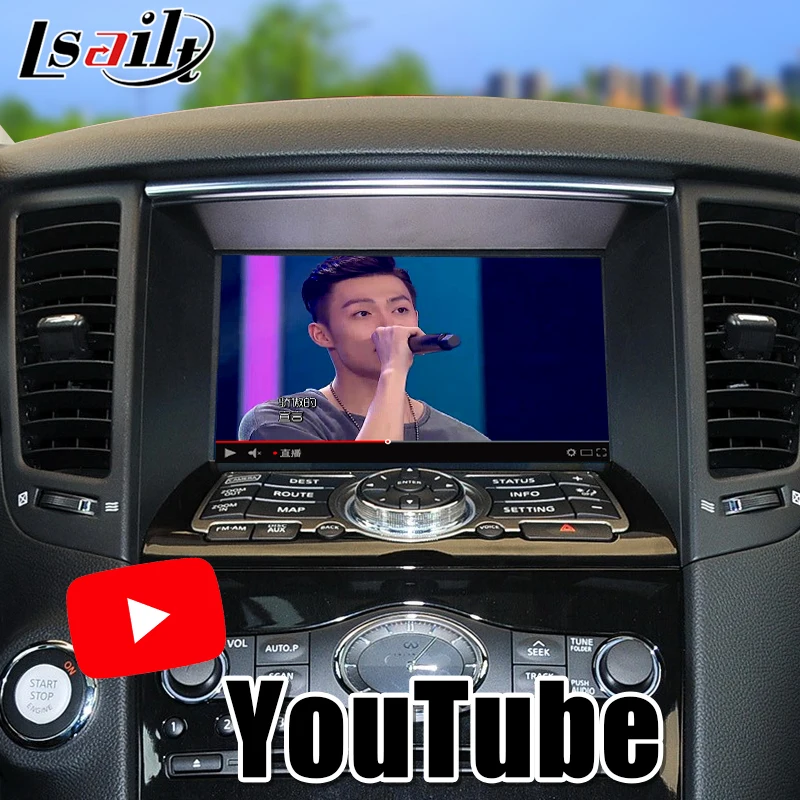 Видеоинтерфейс Lsailt Android 9 0 GPS навигационная коробка для Infiniti QX50/60/70/80/Q70 2012 2017 с WIFI