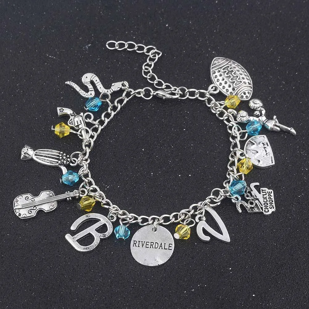 Браслеты с подвеской в виде змеи для ТВ шоу ривердэйла|Цепочки и браслеты| |