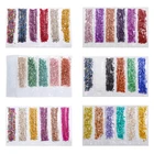 3D драгоценные камни, мелкие блестки стразы, сделай сам, украшение для ногтей