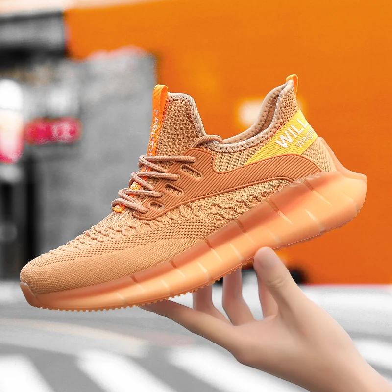 

Spring Men Running Shoes Breathable Gym Shoes For Mens Anti Slip Jogging Sneakers Men Brand Designer Athletic Footwear Man