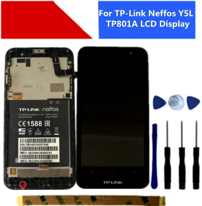 ЖК-дисплей с сенсорным экраном и дигитайзером в сборе для TP-Link Neffos Y5L TP801A замена