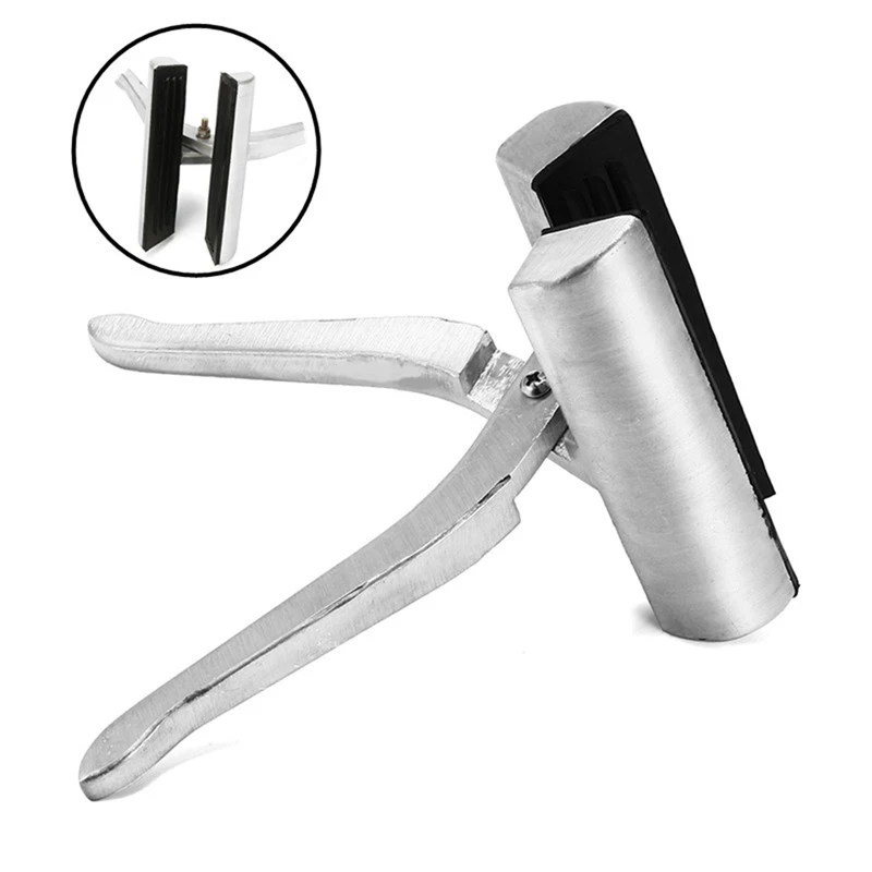 Литой алюминий шелкографический экран фотографический зажим тянущие сетчатые