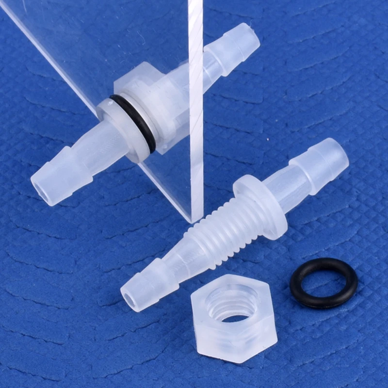 5 ~ 200 шт. от M12 M16 до 8 12 мм ПП пагода прямые соединители шестигранная гайка