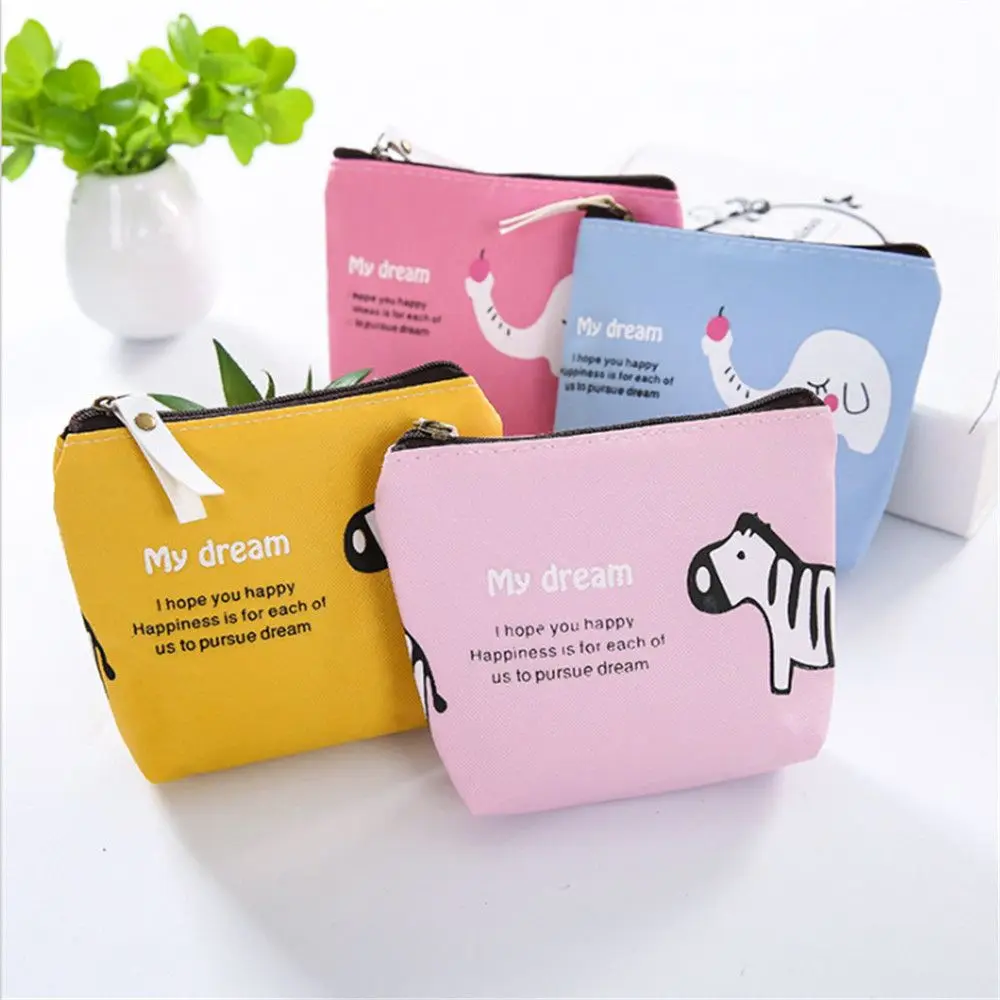

Children New Zebra Elephant Wallets Cute Cartoon Purses Animal