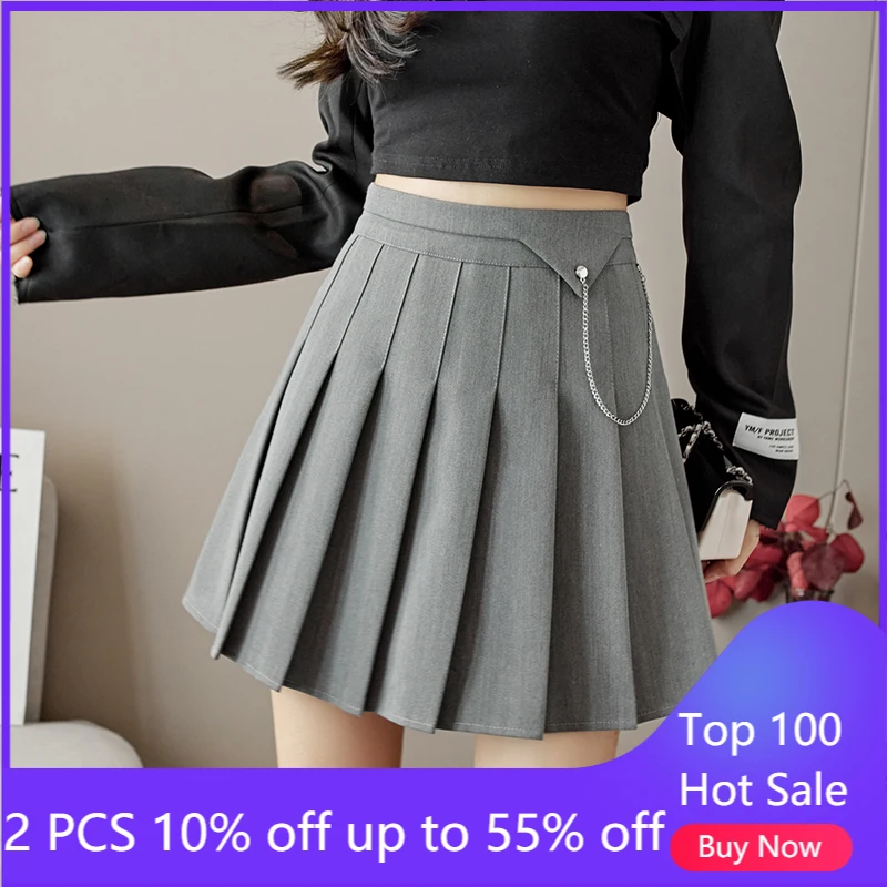 Женские мини-юбки с высокой талией Осень-зима 2021 # | Женская одежда
