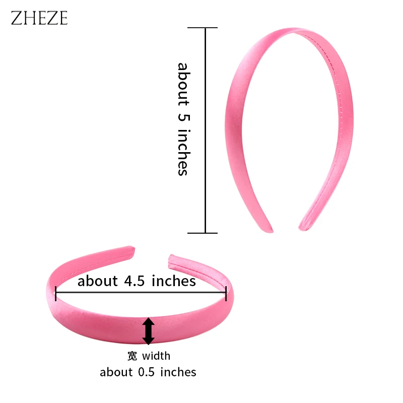 Рисунок 5 - Повязка на голову атласная однотонная