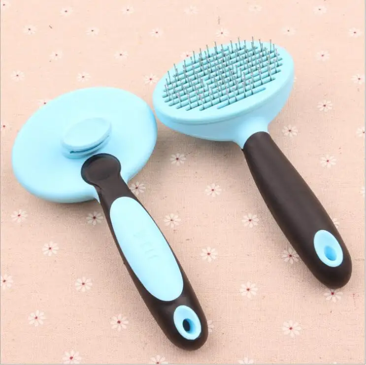 Щетка для чистки домашних питомцев расческа со стальной иглой повседневного