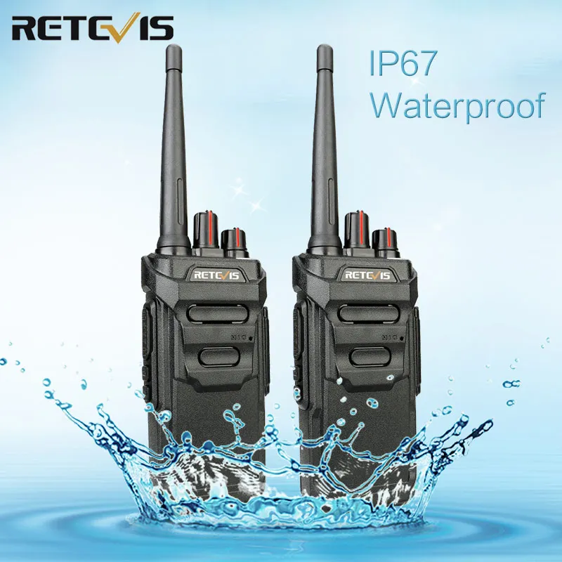 2 шт. RETEVIS RT48/RT648 IP67 водонепроницаемый Walkie Talkie плавающий PMR радио PMR/FRS VOX usb зарядка 2 способ радио для Baofeng UV-9R
