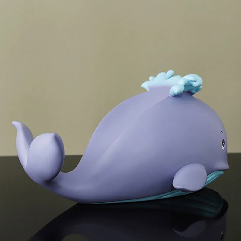 Винная стойка с красивым Китом Современное украшение для дома гостиной винного