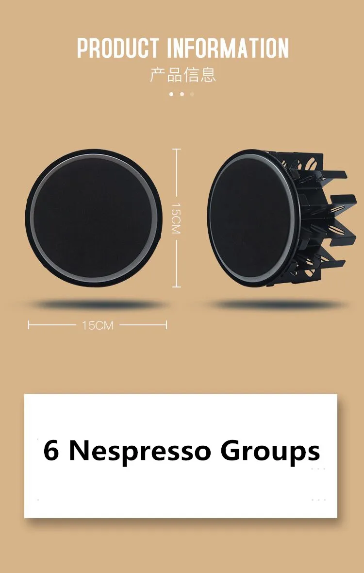 Nespresso вращающаяся стойка держатель для кофейных капсул черная хранения 2020 Новая