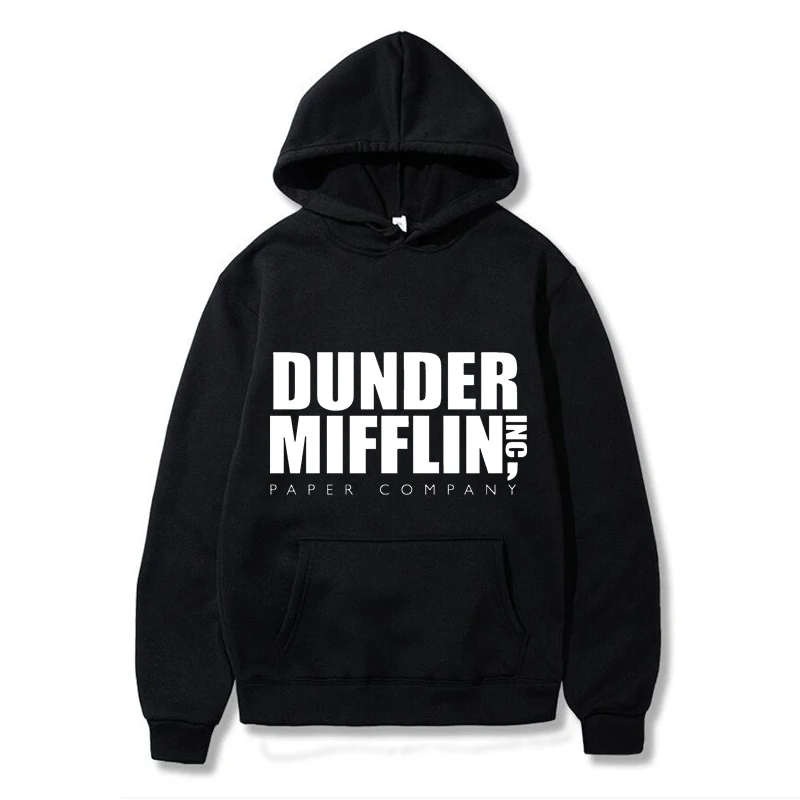 Новинка 2021 толстовка для офиса мужские флисовые толстовки Dunder Mifflin Paper Inc унисекс