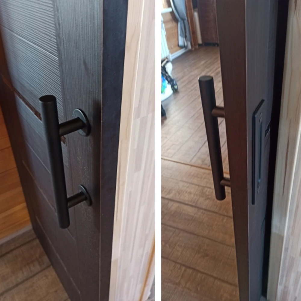 Деревянная дверная ручка Pull утопленный для межкомнатной двери раздвижной сарай