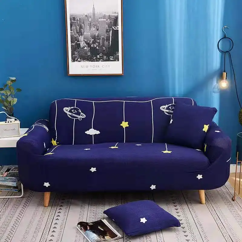Чехол на диван из стрейч материала чехол для дивана эластичные чехлы диванов Cubre