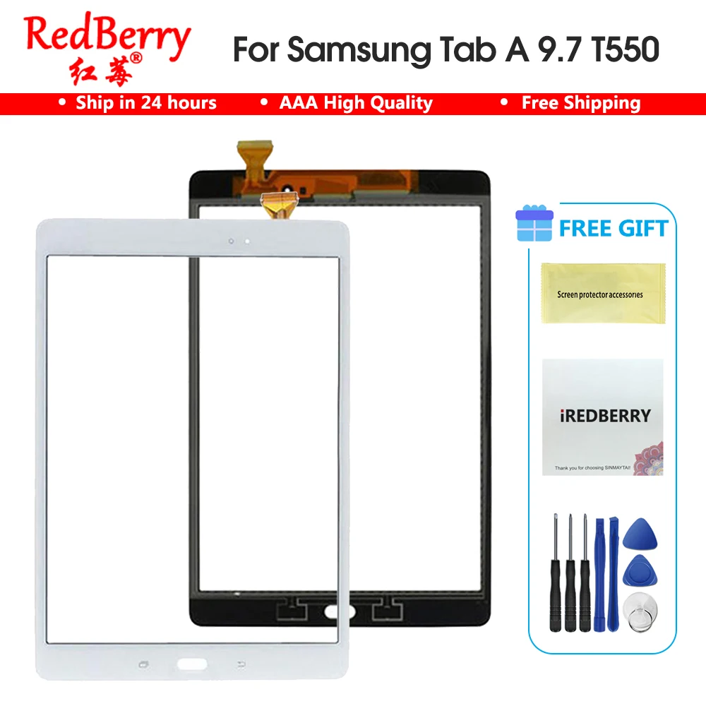 100% протестированный сенсорный экран 9 7 дюйма для Samsung Galaxy Tab A SM-T550 SM-T551 T550 T551