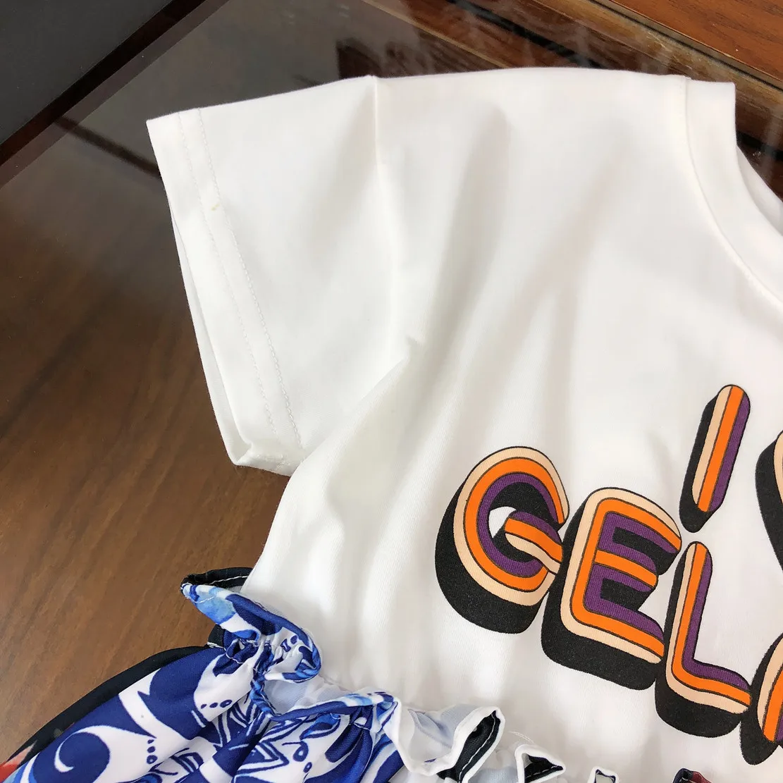 

Little Xiangfeng Girls Summer Dress 2021 New Child Floral Princess Dress Summer Baby Girl Western Trend