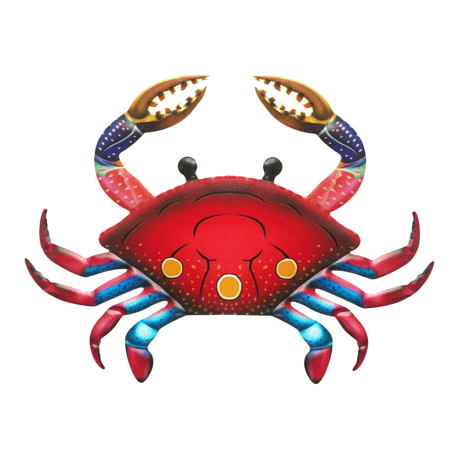 

Металлический краб, Настенный декор для океана, подвесное настенное украшение для улицы, дома, украшение, Новый краб, настенное украшение, н...