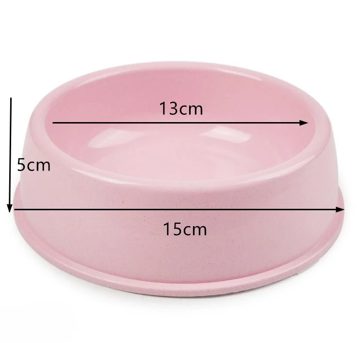 1 шт. миска для домашних животных из пшеничной соломы кормления кошек и собак